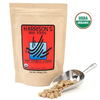 Harrison'S High Potency Coarse Pellets – Premium Organic Support For Active Or Larger Birds 1