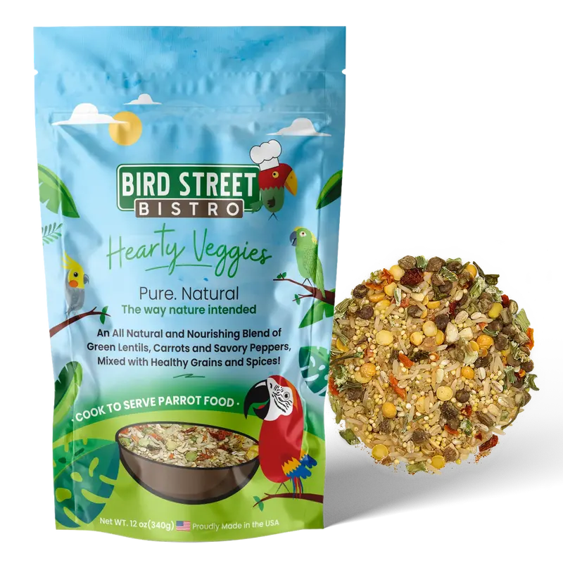 Hearty Veggies – Premium Bird Vegetable Blend, 20 Oz 1