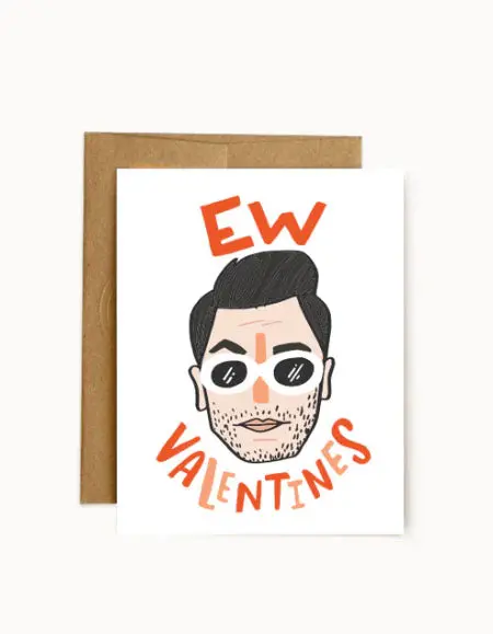 Hello Doodle Ew Valentine’S Day Greeting Card 1