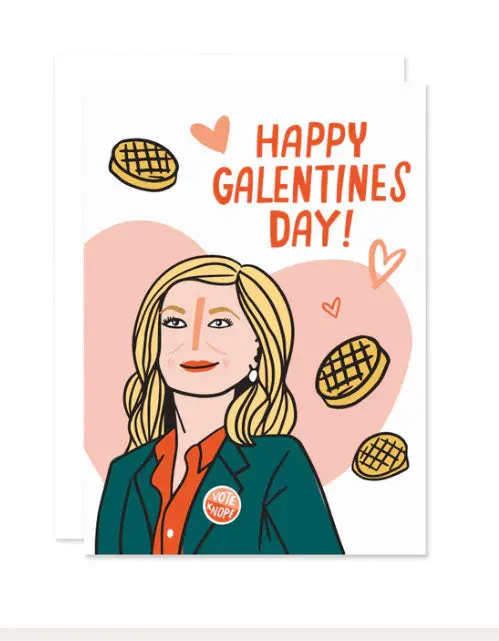 Hello Doodle Galentine’S Day Friendship Card 1