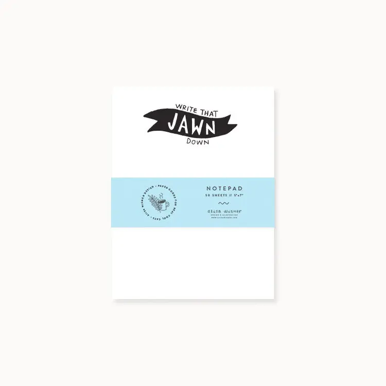 Hello Doodle 'Write That Jawn Down' Memo Pad 1