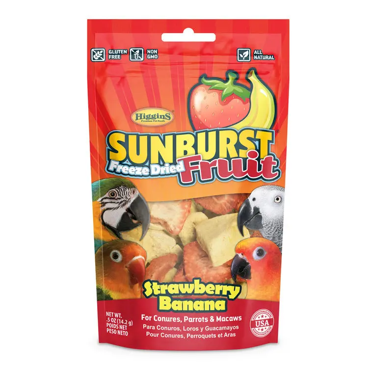 Higgins Sunburst Freeze-Dried Fruit Treats – 2 Flavor Options 2