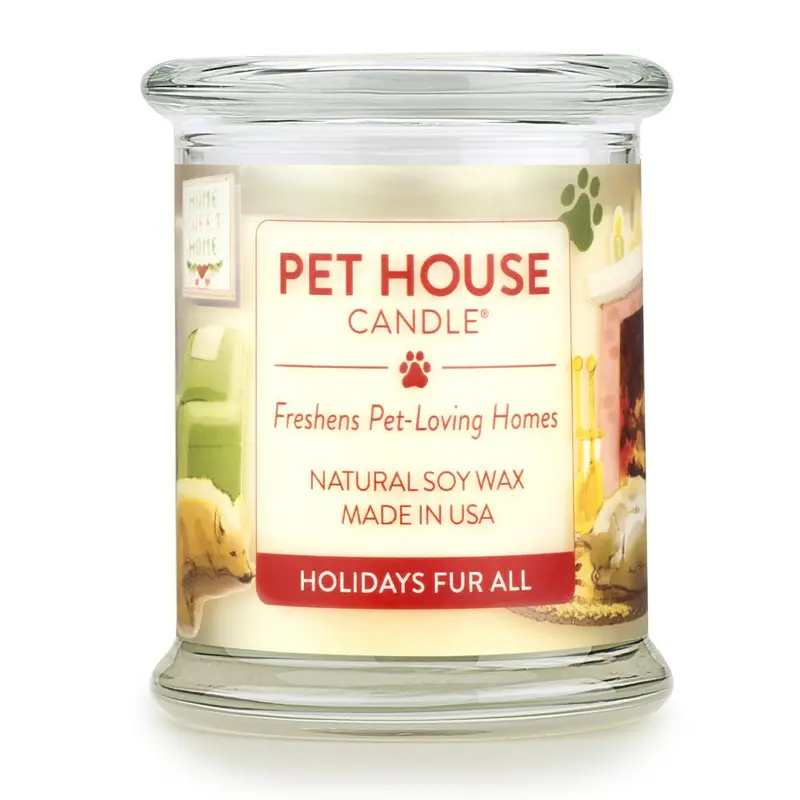 Holiday Fur All Scented Pet House Candle 1