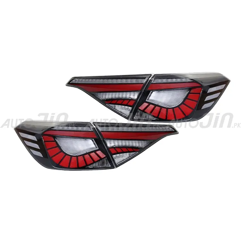 Honda Civic (2022–2023) Snake-Tail Led Rear Light – Red + Smoked Lens 1
