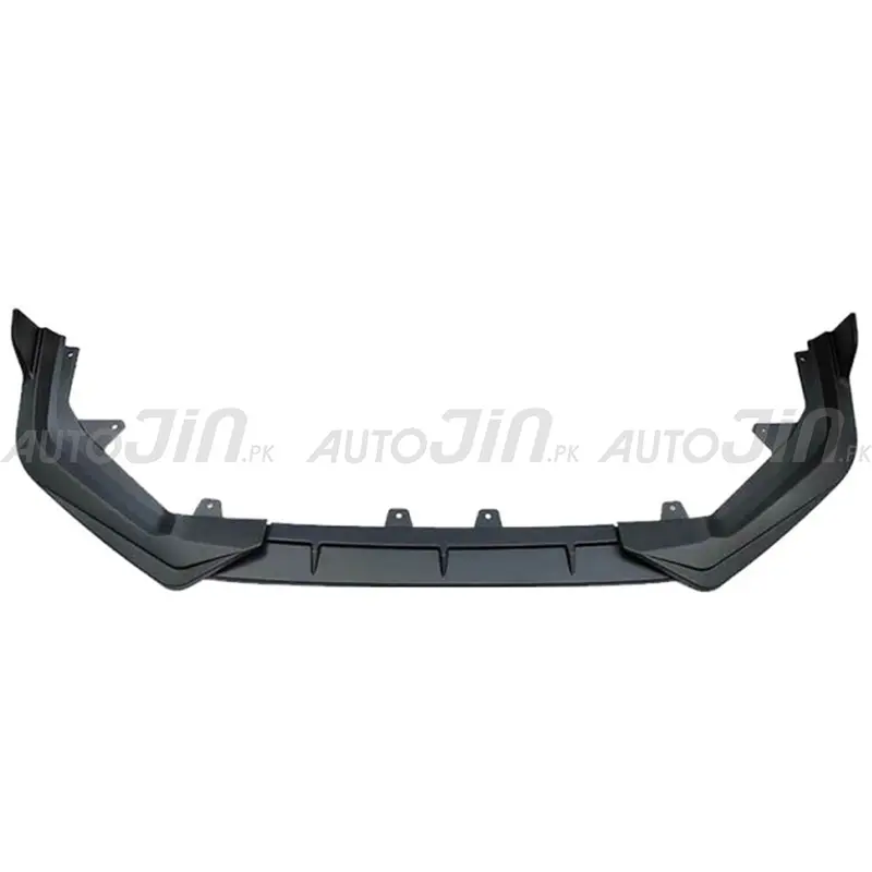 Honda Civic Front Splitter (2022–2023) – Matte Black Finish 1