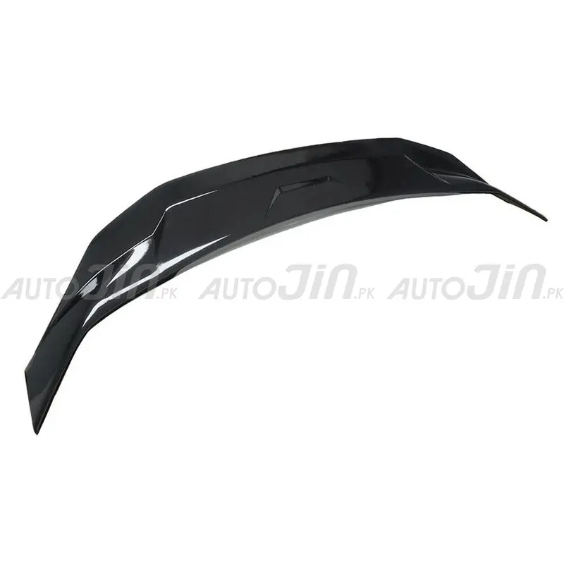 Honda Civic Rear Bumper Spoiler (2022–2023) – Glossy Black Aerodynamic Design 1
