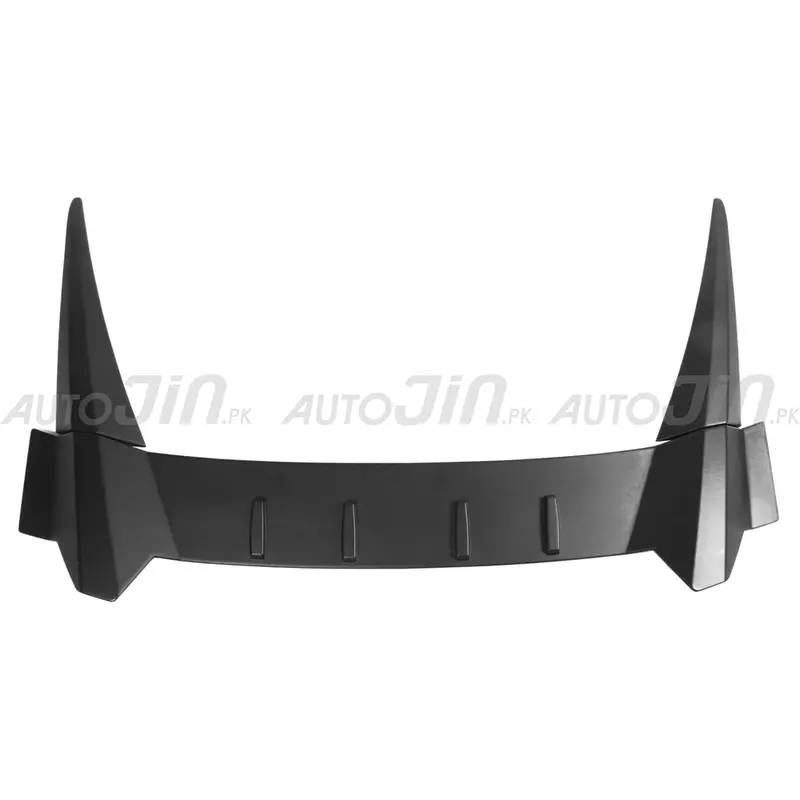 Honda Civic Roof Spoiler (2022–2023) – Matte Black Lightweight Profile 1