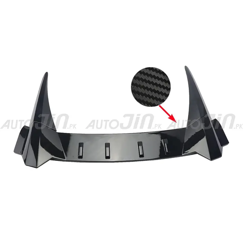 Honda Civic Roof Spoiler (2022–2023) – Real Carbon Fiber Construction 1