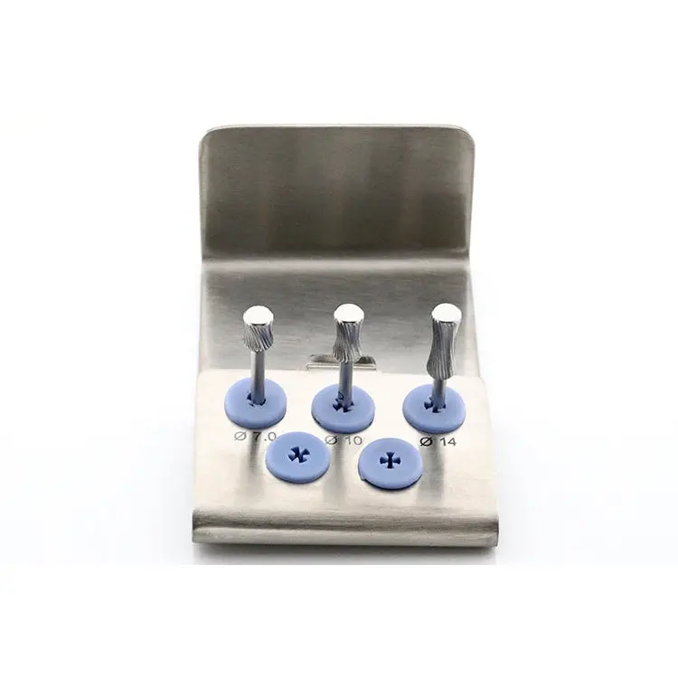 Hourglass-Shaped Ridge Contouring Bur Kit For Bone Modeling 1