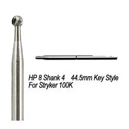 Hp8 Shank 4 Stryker Step-Notch Bur – 44.5Mm, Sterile (10/Pack) 1