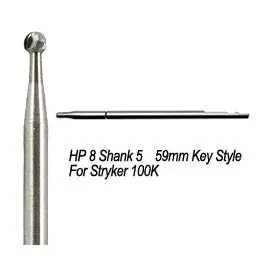 Hp8 Shank 5 Stryker Step-Notch Bur – 59Mm, Sterile (10/Pack) 1