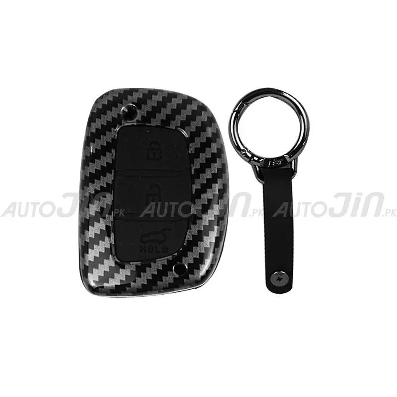Hyundai Tucson (2020–2021) Carbon-Fiber Key Cover 1