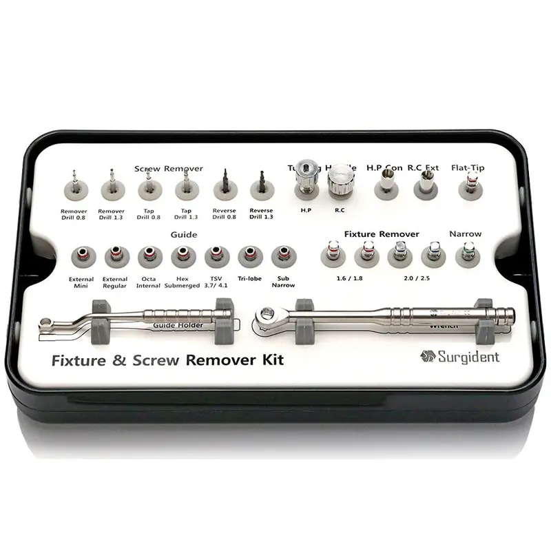 Implant Fixture And Prosthetic Screw Removal Kit 1