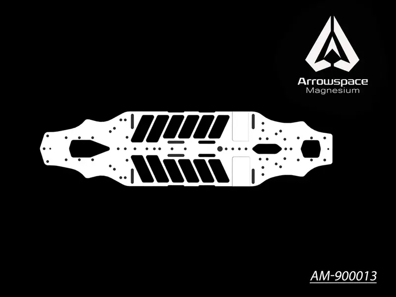 Infinity If14 Magnesium Chassis – Arrowspace Extra-Flex Version Am-900013 1