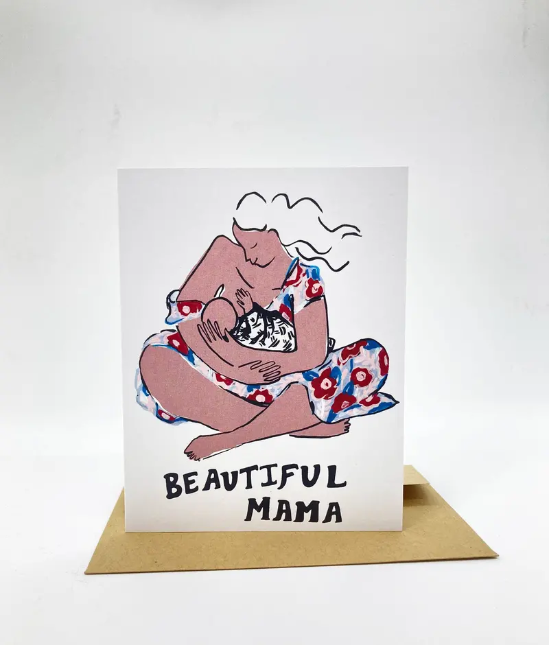 Ivy House Design ‘Beautiful Mama’ Hand-Illustrated Card 1