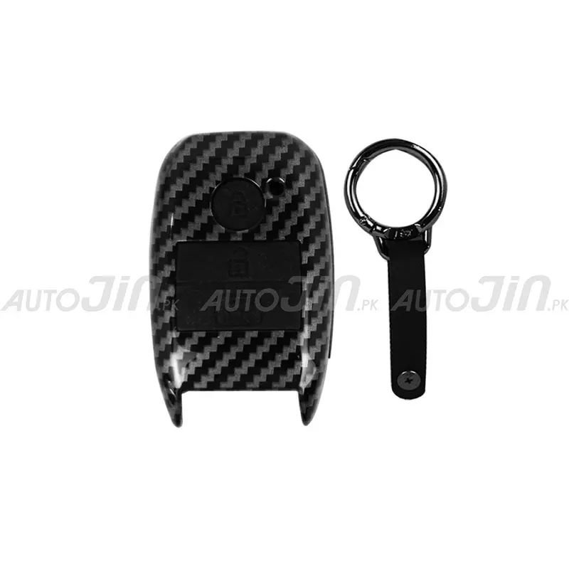 Kia Sportage Carbon-Fiber Key Cover – Universal Fit Design 1