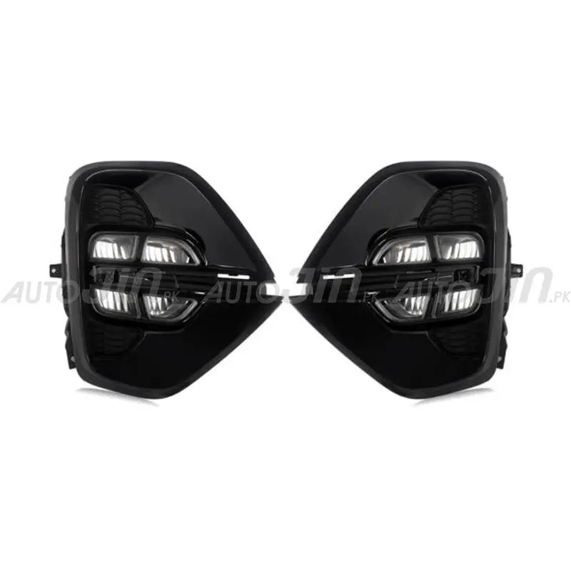 Kia Sportage Fog Lamp Trim – Led Accent Cover (2019–2022, Ka2661) 1