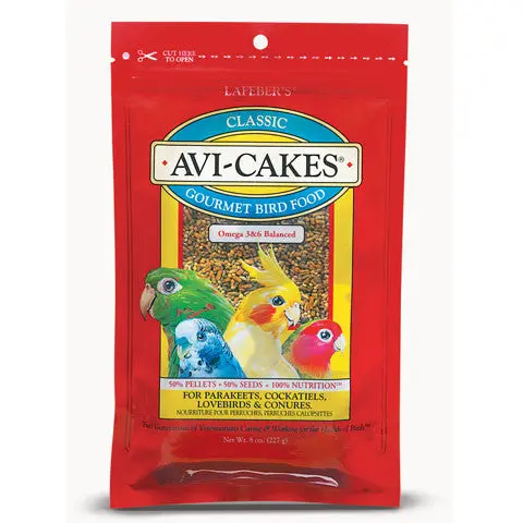 Lafeber Avi-Cakes For Small & Medium Birds – Nutritionally Balanced Bird Food 1