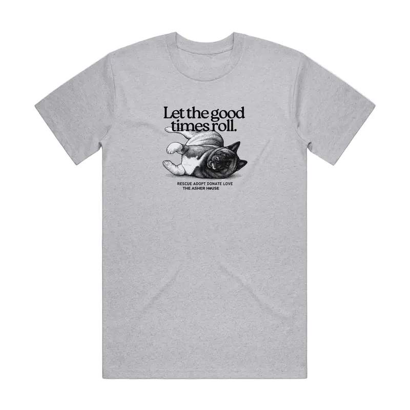 Let The Good Times Roll T-Shirt – Relaxed-Fit Cotton Tee With Playful Typography