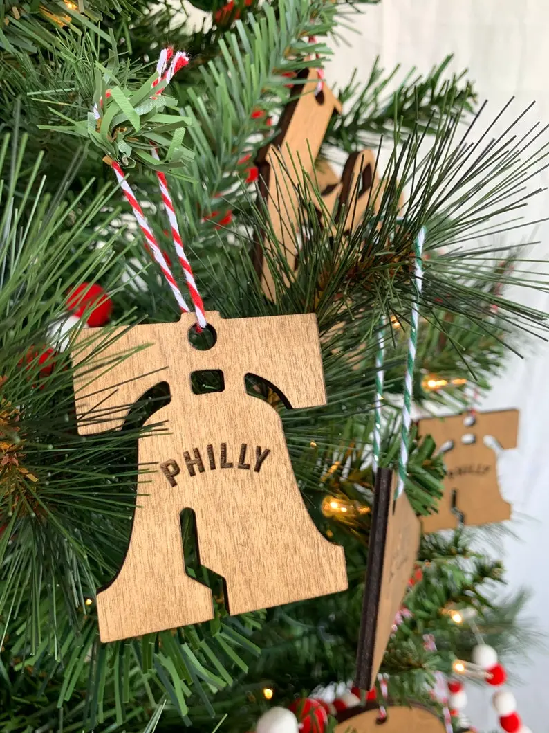 Liberty Bell Ornament – Iconic American Symbol Tree Decoration By Frankadelphia 1