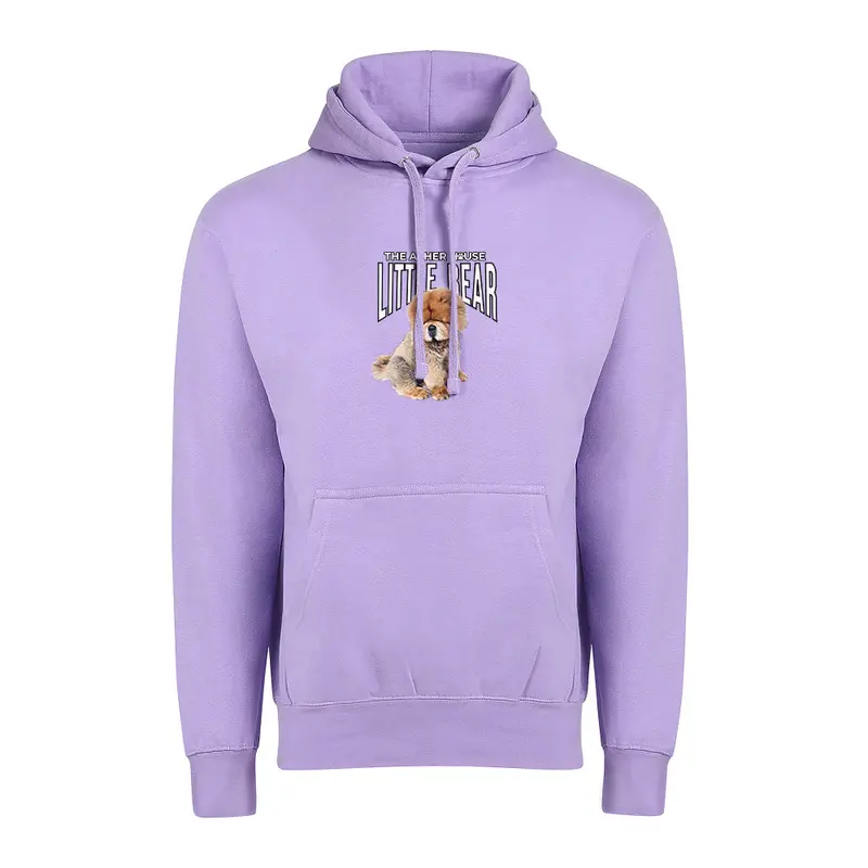 Little Bear Portrait Hoodie – Soft Cotton Sweatshirt In Sizes Up To 5Xl