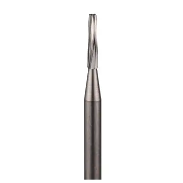 Long Tapered Flat-End Fissure Carbide Bur 1