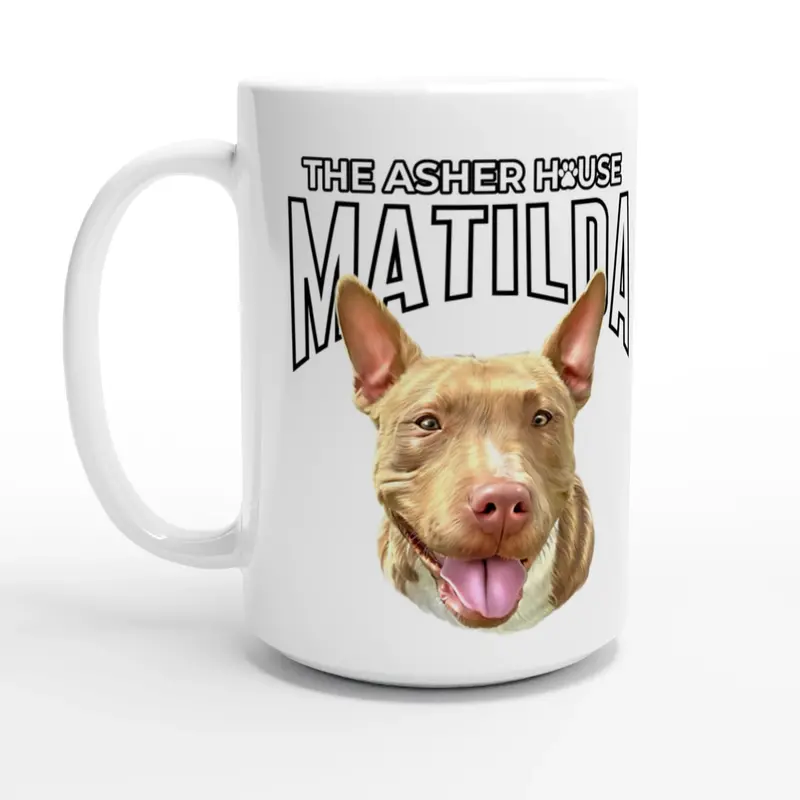 Matilda – Pack Portraits 15Oz Ceramic Mug 1