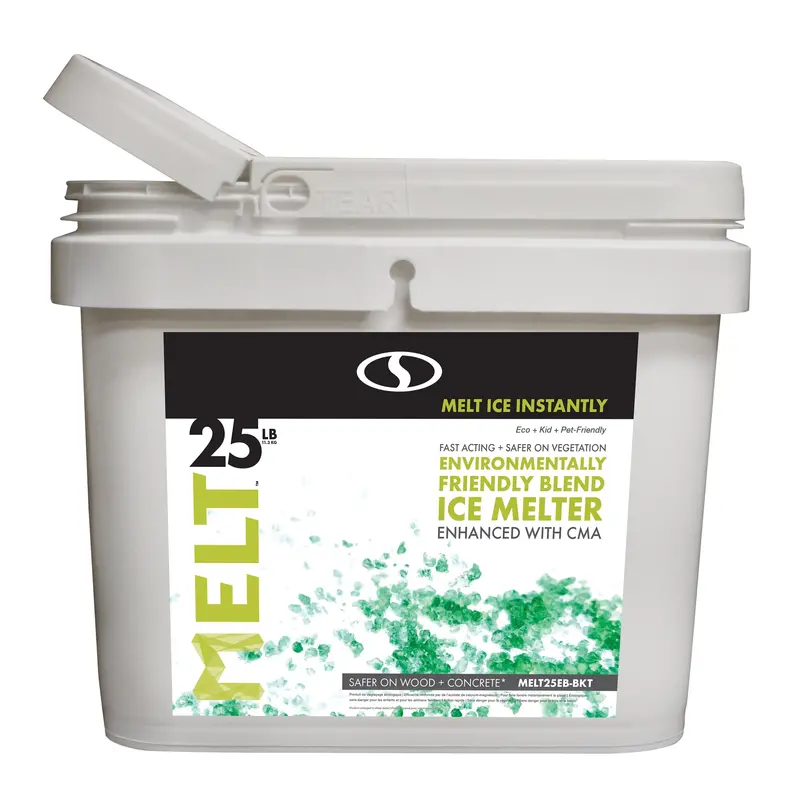 Melt Eco-Friendly Ice Melter Blend – 25-Lb Cma-Based Formula For Sensitive Surfaces 1