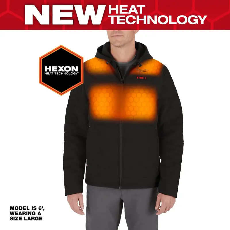 Milwaukee M12 Heated Axis Jacket – Ergonomic Fit With Multi-Zone Heating (M102) 1