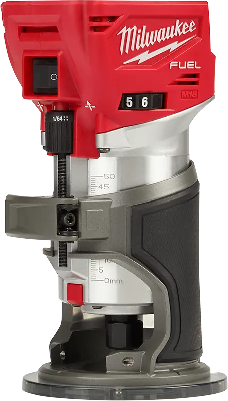 Milwaukee M18 Fuel Compact Router – Brushless Cordless Design (2723-20) 1