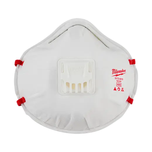 Milwaukee N95 Respirators With Exhalation Valve – Value Packs 1
