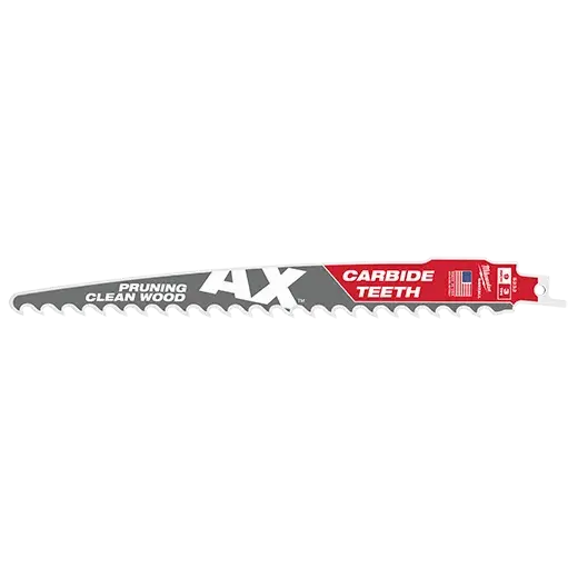 Milwaukee Sawzall 6-Inch 3-Tpi Pruning Blade – Carbide-Tipped For Clean Wood Cuts 1