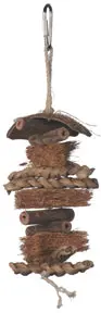 Mini Coco Rope Natural Bird Toy 1