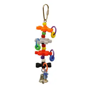 Mini Star-And-Ring Sensory Toy For Birds 1