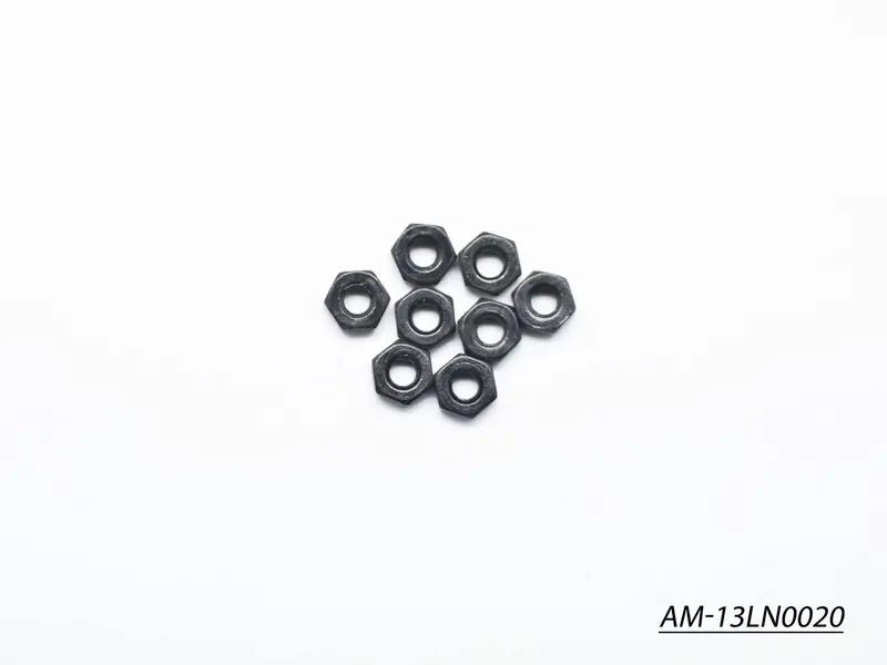 Miniature Lock Nut: M2 Nylon-Insert Type (8 Units) 1