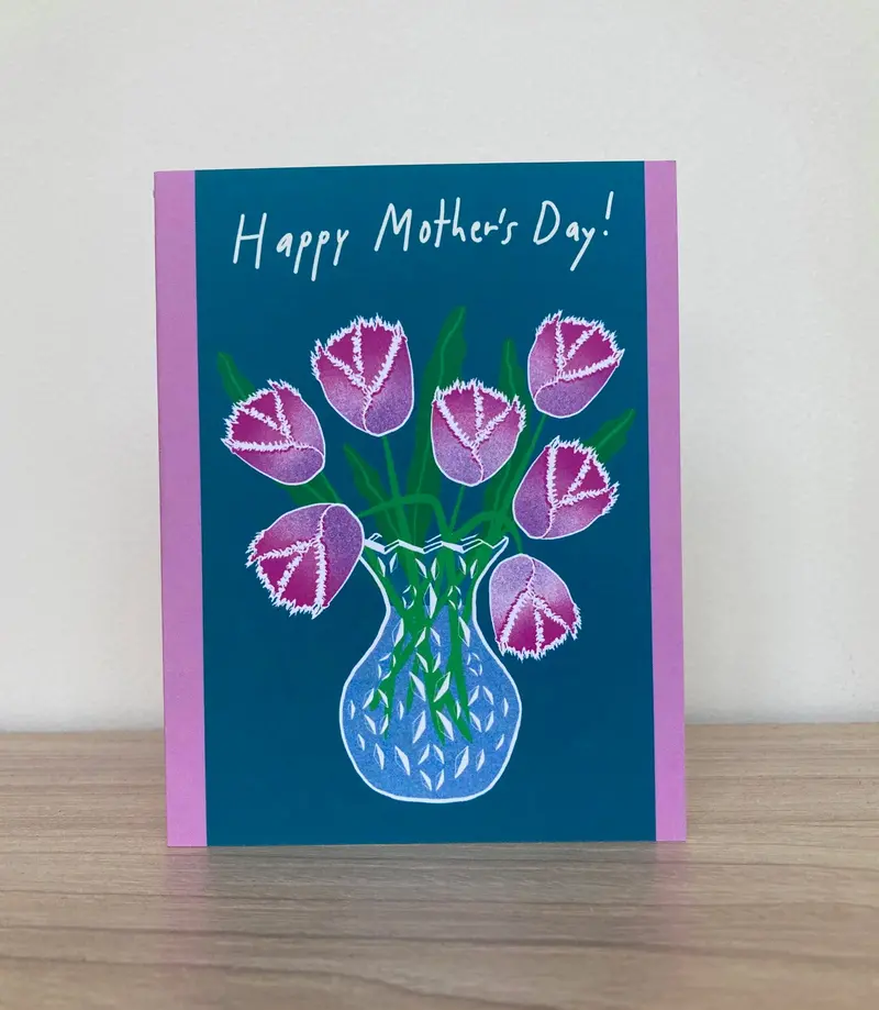 Mother'S Day Greeting Card By Stitchprism 1