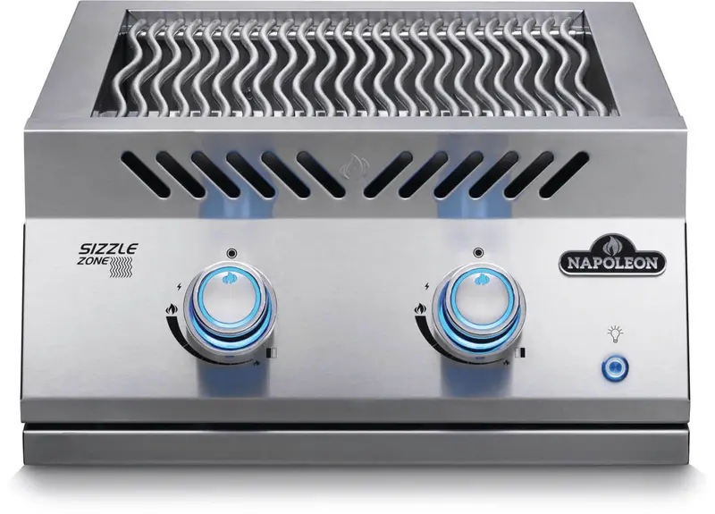 Napoleon 700 Series Built-In Dual Infrared Burner – Stainless Steel Cover (Bib18Irpss) 1