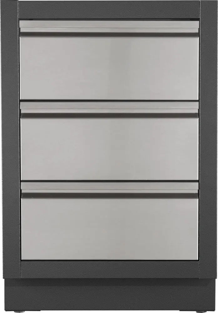 Napoleon Oasis Three-Drawer Storage Cabinet For Outdoor Kitchens 1