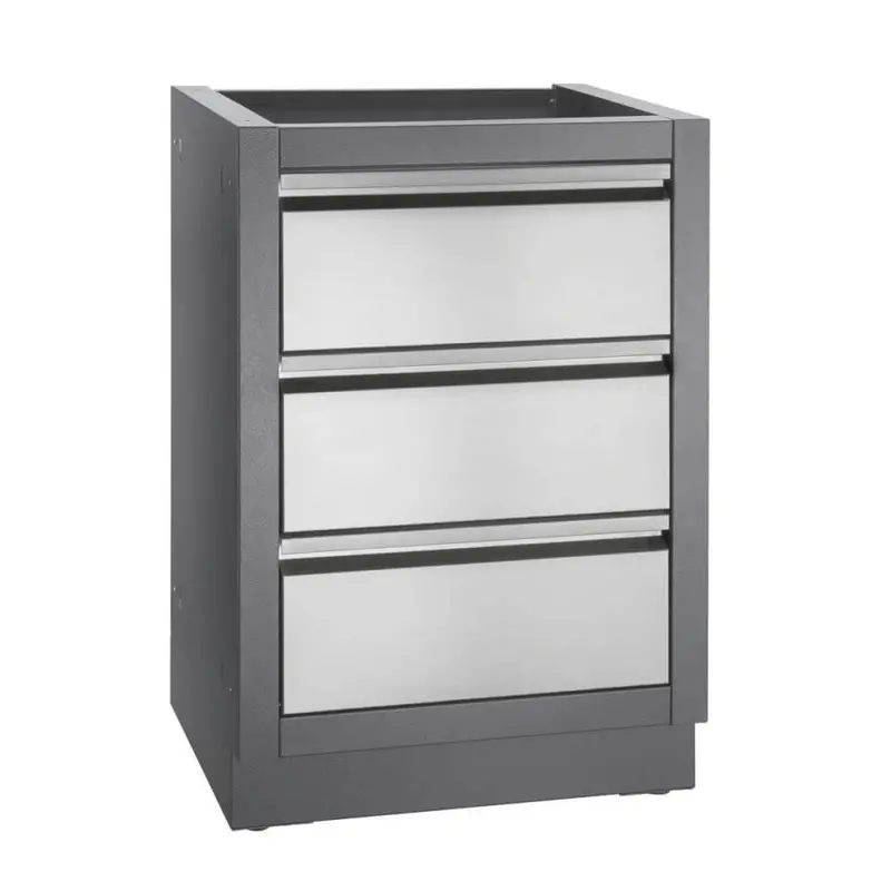 Napoleon Oasis Two-Drawer Cabinet With Concealed Top Drawer 1