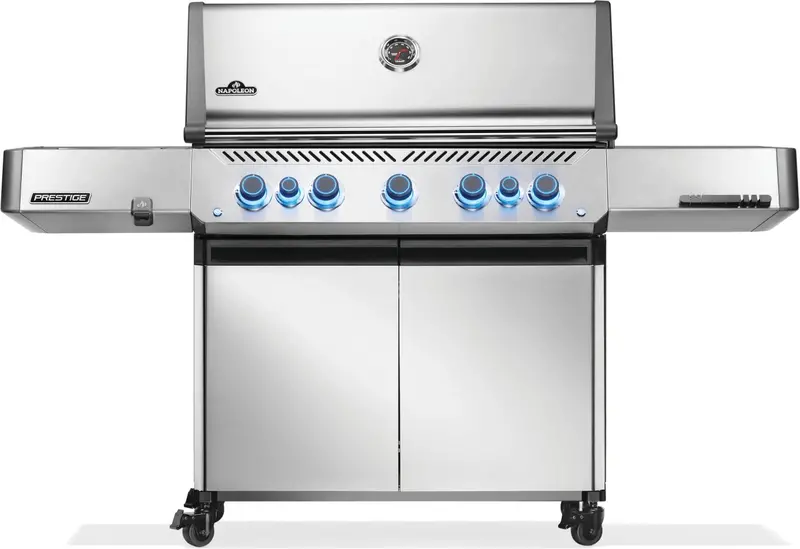Napoleon P665Vrsibpss Prestige 665 Rsib Gas Grill – 6-Burner, Infrared Side/Rear, Stainless Steel 1