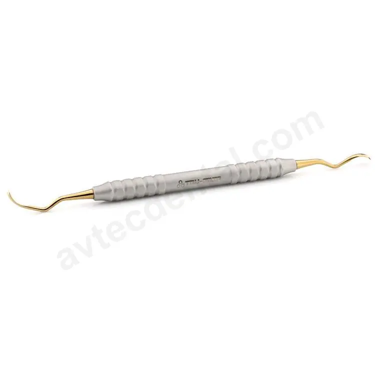 Nexxgen Biomedical® Gold Titanium Sinus Elevator 8X With Tru-Grip® Handle 1