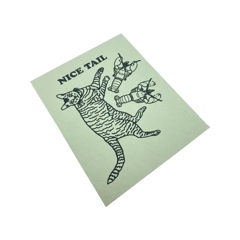 'Nice Tail' Playful Animal Art Print By The 50/50 Company 1