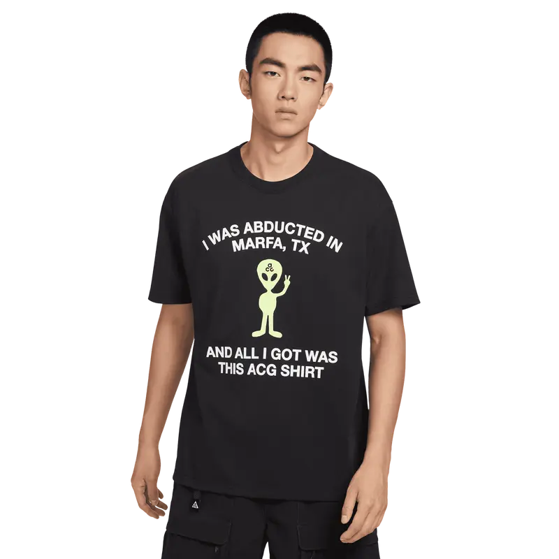 Nike Acg Alien Print Crewneck Tee For Men 1