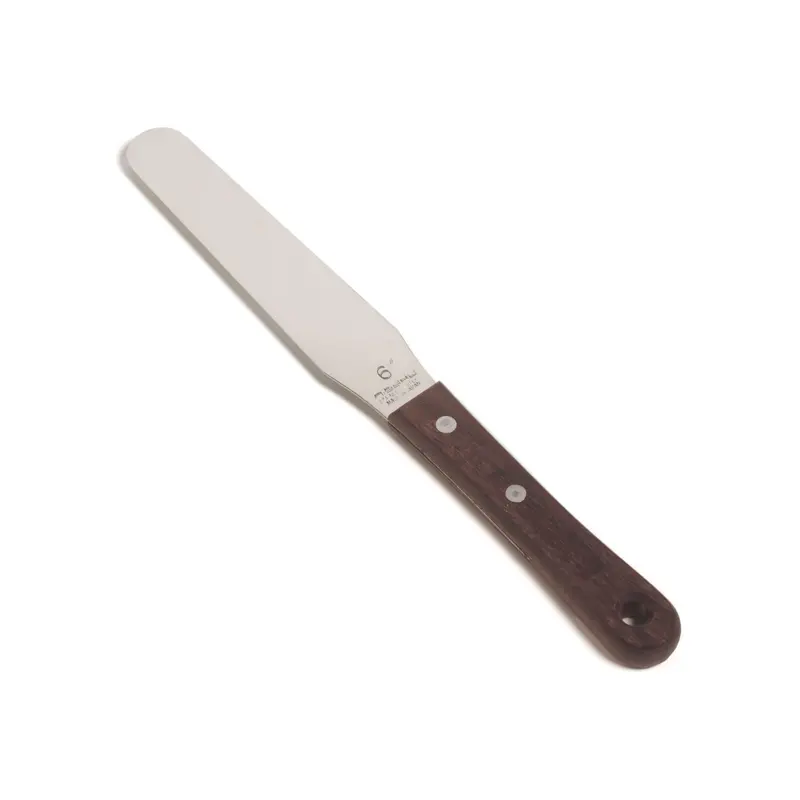 Nisaku Wooden-Handle Stainless Steel Garden Spatula – 6-Inch Blade For Transplanting 1