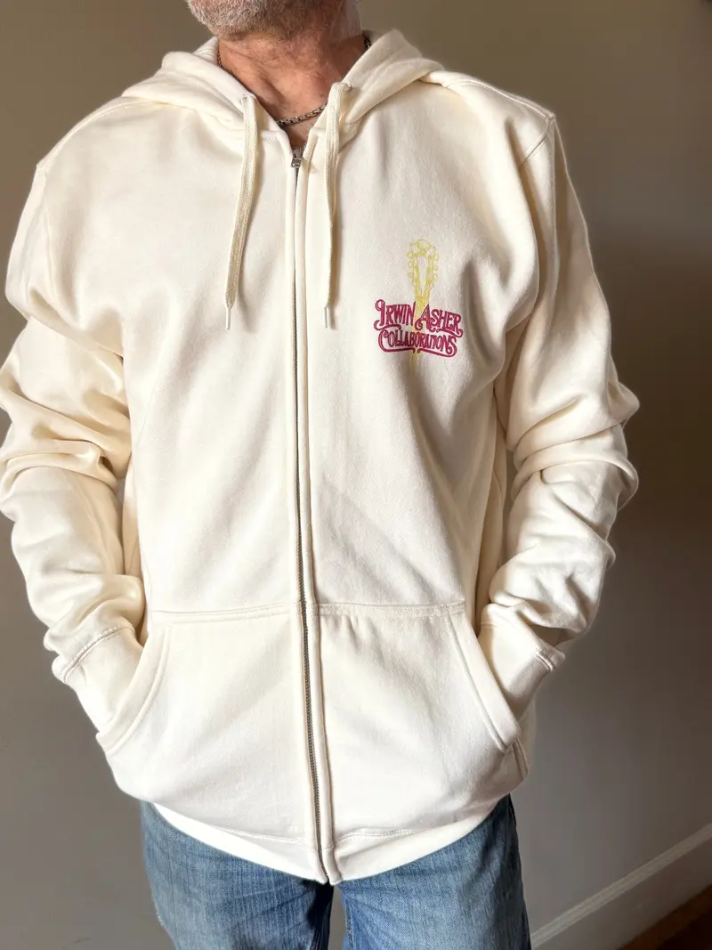 Official Asher Irwin Collaboration Cozy Zip Hoodie 1