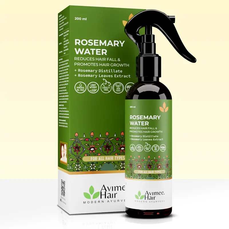 Organic Rosemary Hydrosol Spray For Scalp Health & Skin Rejuvenation 1