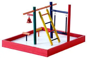 Parakeet Park – Stimulating Play Area For Budgies And Small Birds 1