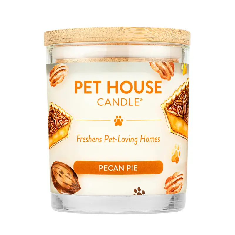 Pecan Pie Scented Pet House Candle 1