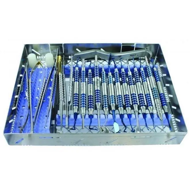 Perio Surgical Kit With Blue Line Design For Precision Periodontal Procedures 1