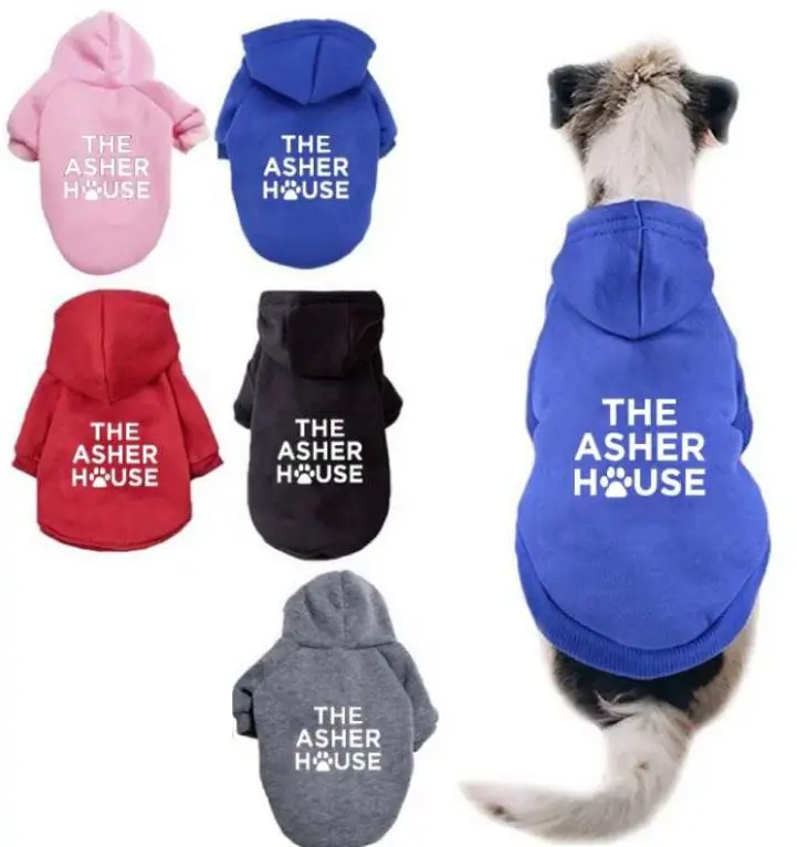 Pet Hoodie For Dogs And Cats – Soft Cotton Animal Sweatshirt 1